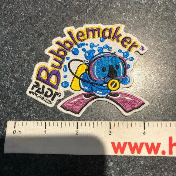 PADI Scuba Diving - Bubblemaker Patch/Emblem - NOS - Picture 3 of 3
